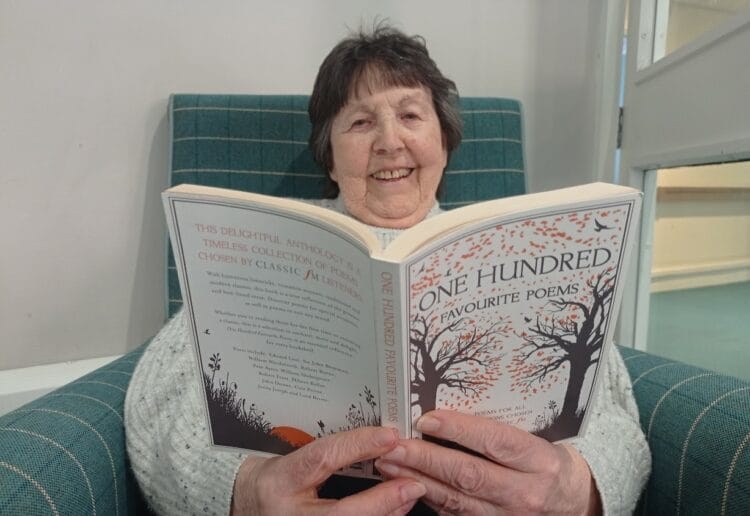 Residents and staff at Austen House care home enjoyed a day of poetry and verse. Picture: Austen House care home