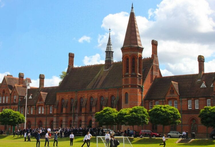 Reading School for Boys has named the Royal Berks Charity as its charity of the year. Picture: Reading School