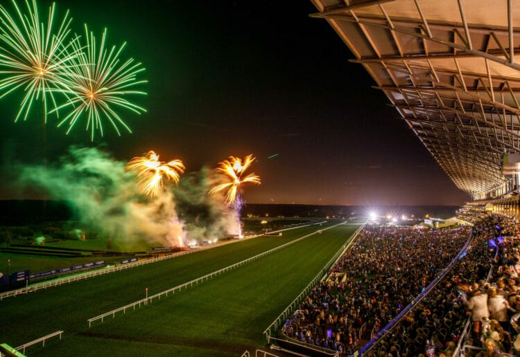 Ascot Racecourse fireworks