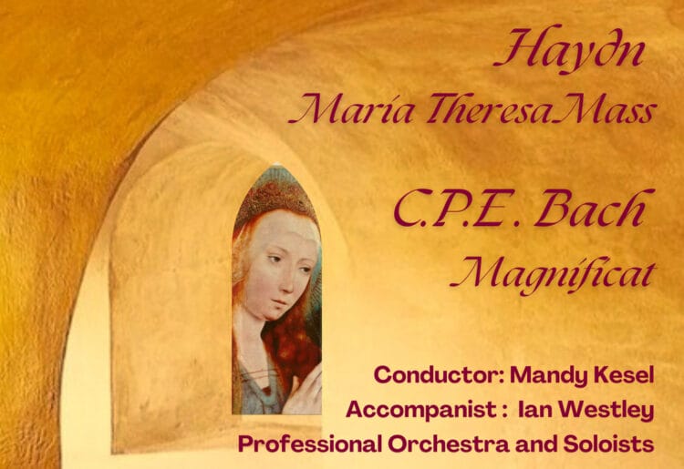 Reading Haydn Choir will sing Haydn's Maria Theresa Mass, and C.P.E Bach?s Magnificat, at their Autumn Concert in November. Picture: RHC