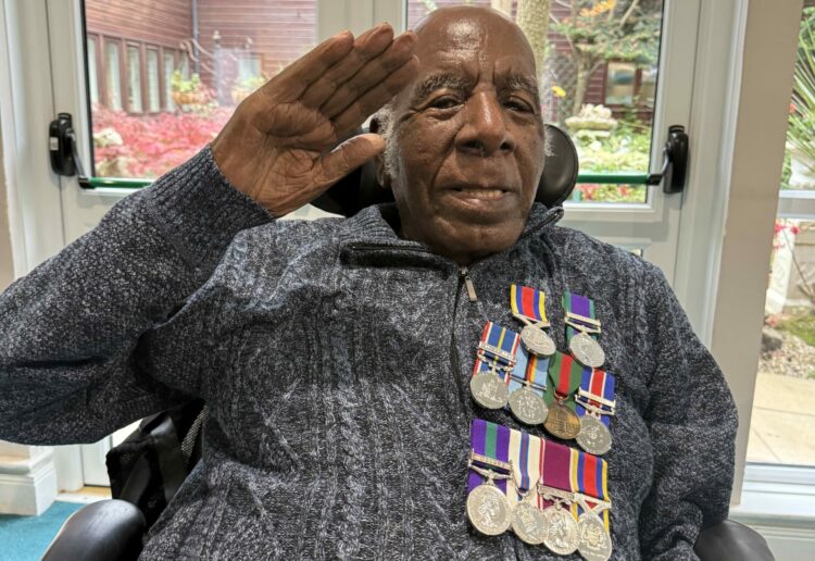 Residents at Austen House Care Home took part in Remembrance Day activities, and remembered those who lost their lives. PIcture: Austen House