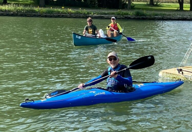 Nigel Frankland, a coach at Reading Canoe Club, has been nominated for the Coach of the Year award. Picture: Via the University of Reading