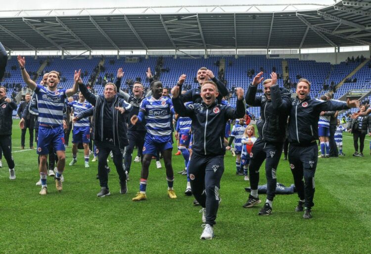 Reading's Final Match Lap of Honour