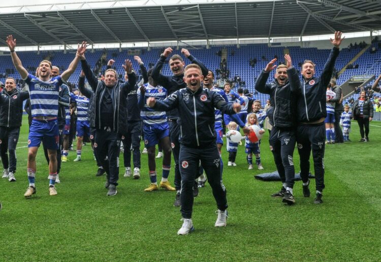 Reading's Final Match Lap of Honour