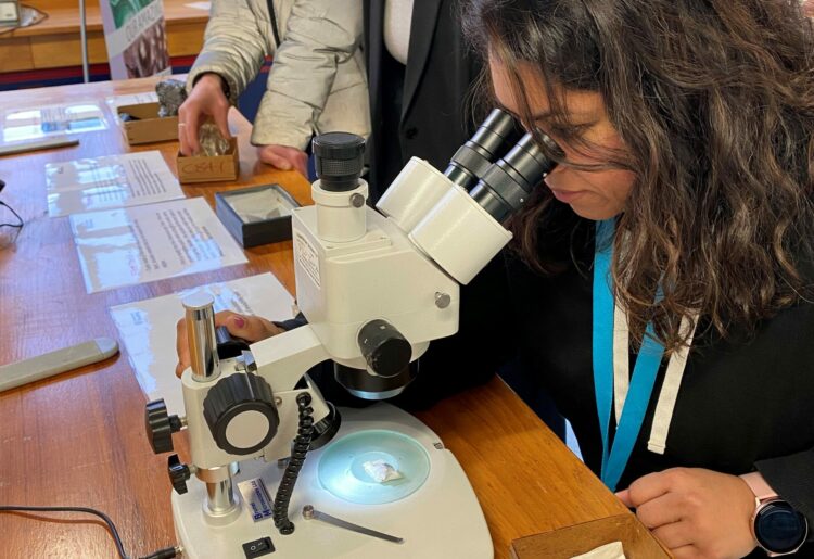 A series of ?pop-up geology museum? events hosted by the University of Reading has given people the opportunity to learn more about the minerals that are vital to modern life. Picture: The University of Reading