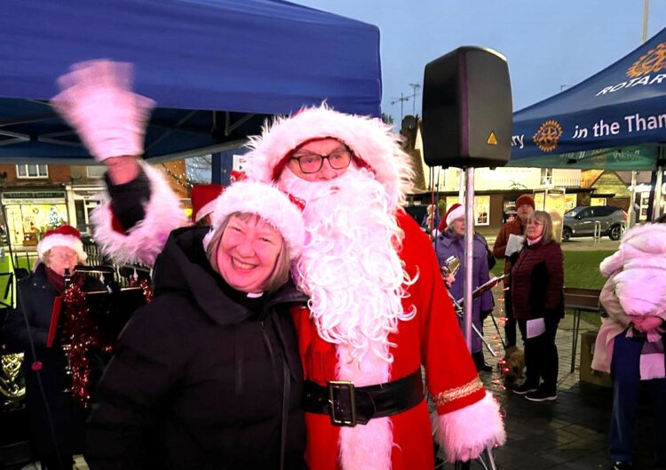 Pangbourne Rotary Club celebrated at a grand finale in Tilehurst after the public generously donated £8,000. Picture: Pangbourne Rotary Club