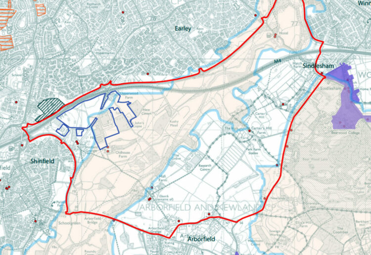 Plans for Hall Farm. Pic: WBC.