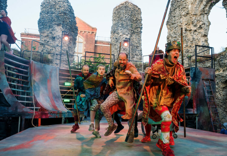 RABBLE is following up on its celebrated 2023 production of Henry I (pictured) with a major new play, a prequel titled William The Conqueror. Picture: Alex Brenner, RABBLE Theatre.
