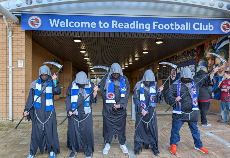 Reading FC - grim reapers Pictures: Luke Adams