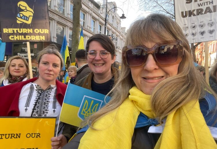 Ukraine demonstration in Reading