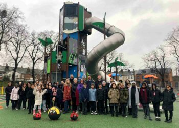Victoria Park playground opens ahead of time