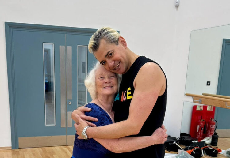 John Joshua Tuifua led Dance With Sonia Brown students in an exclusive dance masterclass, working on the ballet of Sleeping Beauty. Picture: DWSB