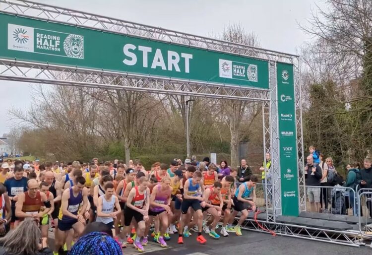 ON SUNDAY, March 23, Reading Half Marathon returned to town once again.