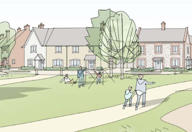 Designs of the 420 homes In Spencers Wood. Credit: Pegasus Group.