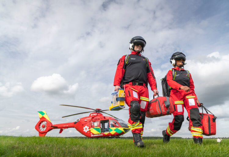 Thames Valley Air Ambulance is now using virtual reality to train critical care paramedics and doctors in complex surgical procedures. Picture: Thames Valley Air Ambulance