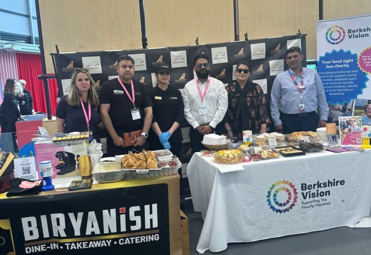 Bliss Cars 247 hosted a charity fundraiser at the Virgin Media O2 offices in support of Berkshire Vision, a local charity dedicated to supporting people living with sight loss across Berkshire. Picture: Berkshire Vision
