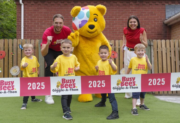Youngsters in Busy Bees centres in Reading will be among those around the country taking part in the Giggle-a-thon in aid of Children in Need and to promote laughter for the benefit of children's development and wellbeing.  Picture: Dominic Lipinski/PA Media Assignments