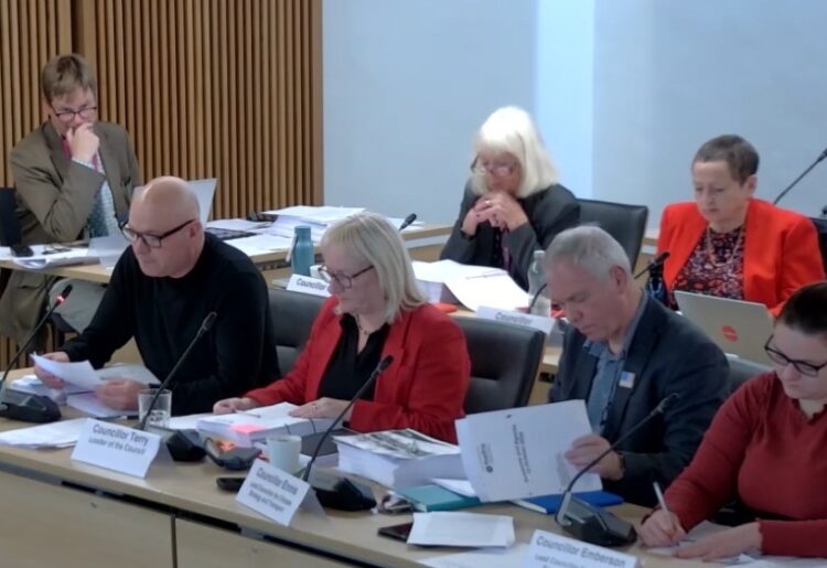 Full council meeting