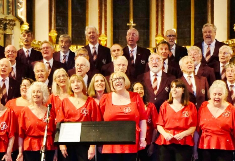 A two-choir concert of nearly one hundred singers has brought women?s safety a step closer in Berkshire. Picture: Reading Male Voice Choir