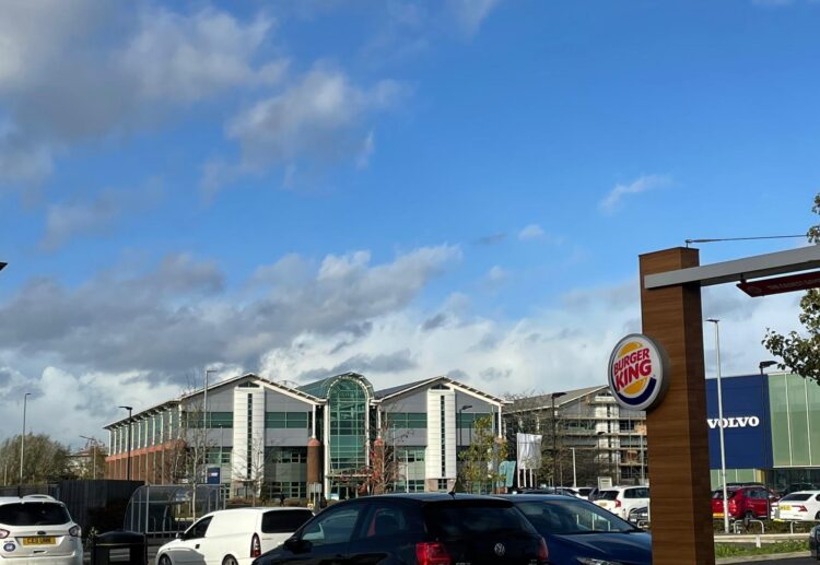A view of Pacific House and Atlantic House in Imperial Way, Whitley. Credit: James Aldridge, Local Democracy Reporting Service