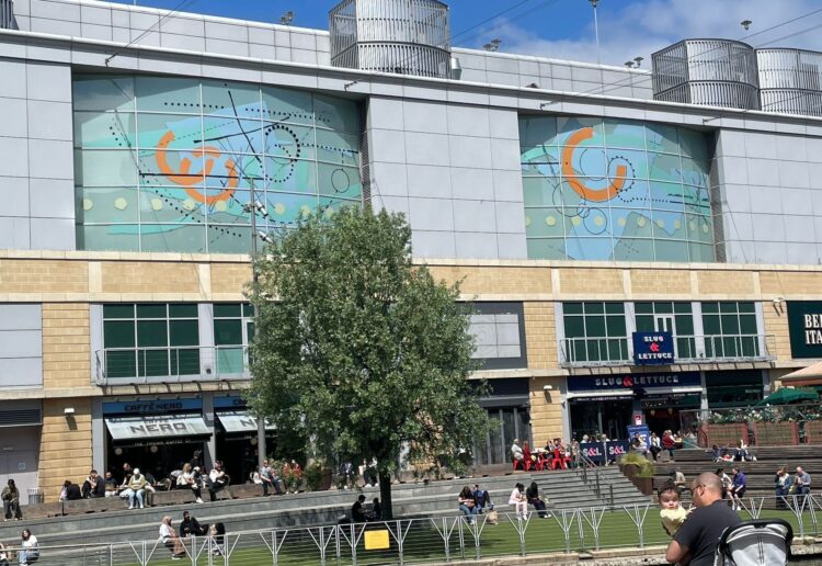 The All Bar One unit is now vacant at The Oracle Riverside in Reading town centre. Credit: James Aldridge, Local Democracy Reporting Service