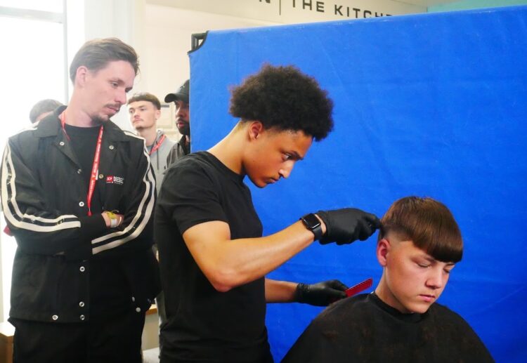 Seventeen-year-old Tyron Oyebade has won a barbering competition, besting students from around the borough and beyond.