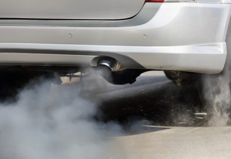 A car exhaust emitting fumes. Credit: Stock image supplied by Reading Borough Council
