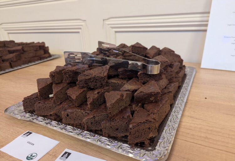 The food at the Reading Borough Council meeting