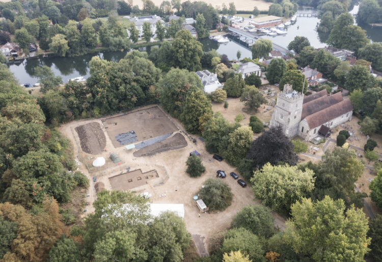 The University of Reading continues exploration of an archaeological site in Cookham, discovered in 2021, which could have been one of the oldest hospices in the UK. Picture: The University of Reading