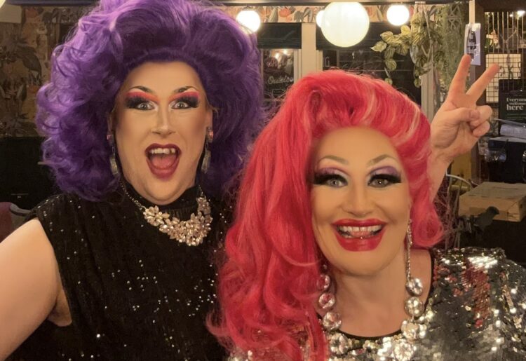 Drag performers Miss Charley O'llocks and Grace Anatomy are set to host the PrideXtra stage this year, but are seeking funding to bring in strong local talent to perform with an event at Vino Vita next week.