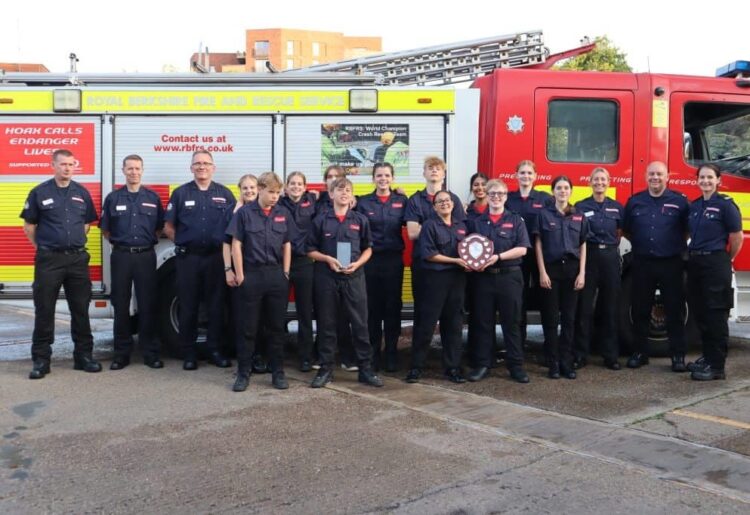 Fire Cadets is a youth initiative for 13- to 17-year-olds, run by firefighters, staff and volunteers, and seeks to be representative of the community. Picture: Royal Berkshire Fire and Rescue Service