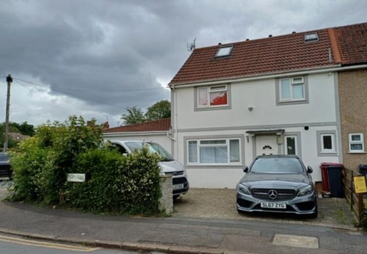 The house in Linden Road, Whitley, where a plan to build a home on its garden has been refused. Credit: Reading Borough Council