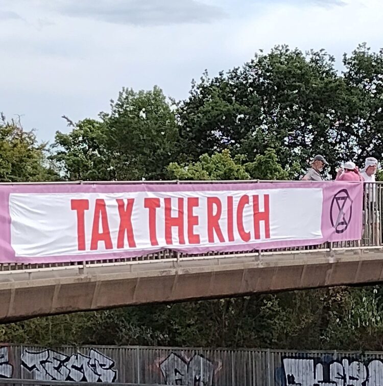 Extinction Rebellion banner