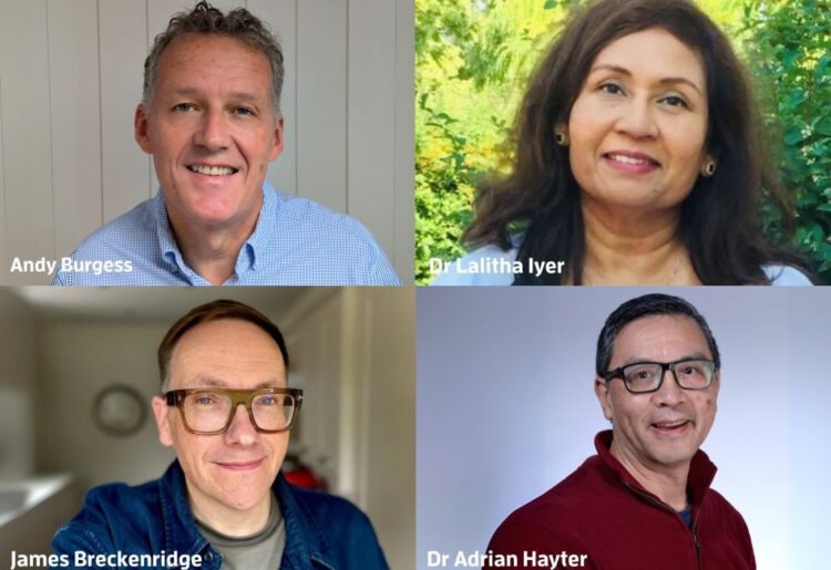 The charity is welcoming four new trustees who are set to join its board in November: Andy Burgess, Dr Lalitha Iyer, James Breckenridge, and Dr Adrian Hayter?one month ahead of Katherine Horler OBE's instatement in December.