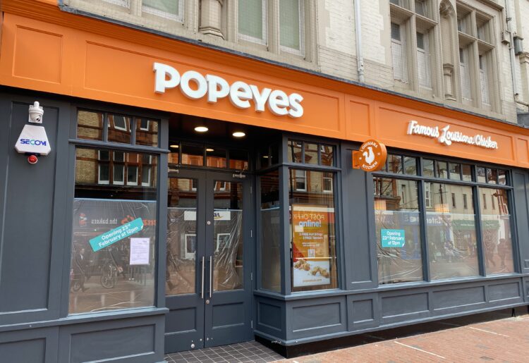 Fried Chicken restaurant Popeyes has announced it is throwing open its doors at a second branch in Reading Gateway retail park on Friday, August 8. Picture: Phil Creighton