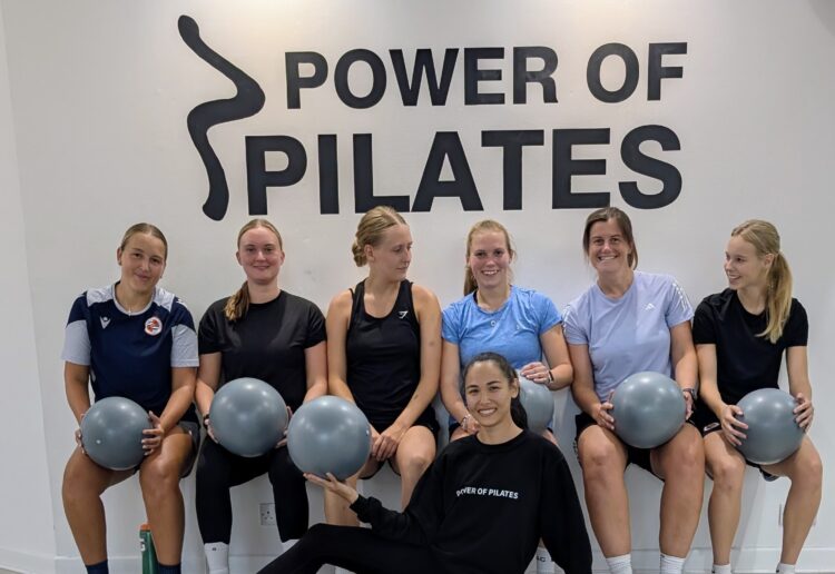 Reading FC Women at Power of Pilates