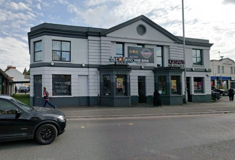 Fat Twins and Kaspas at The Granby Tavern in Cemetery Junction, East Reading, with new occupant Mallu Nest to the left. Credit: Google Maps