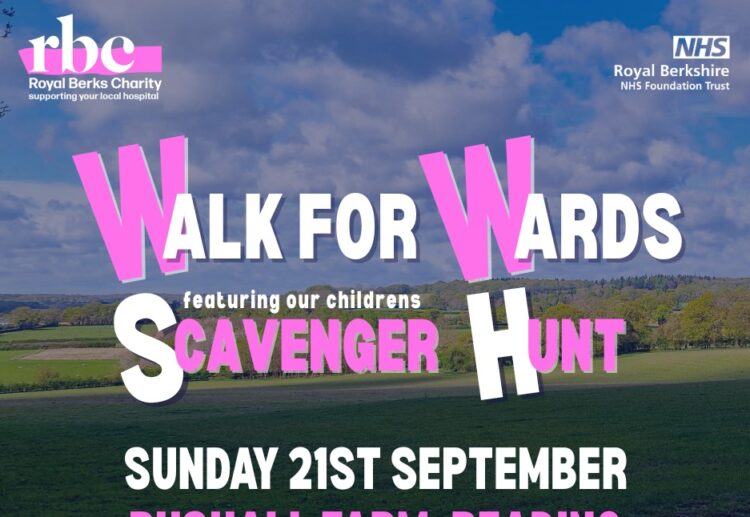 Walk for Wards takes place on Sunday, September 21, at The Black Barn, Rushall Farm, Bradfield (near Bradfield College).