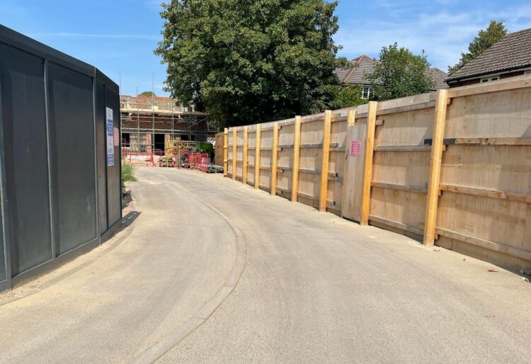 The Amethyst Lane development in Southcote, where Andrian Gherasim died. Credit: James Aldridge, Local Democracy Reporting Service