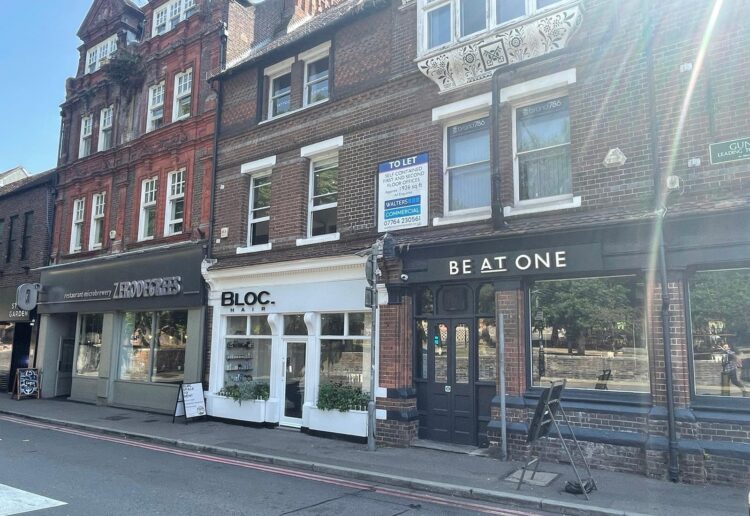 Bloc Hair in Gun Street, Reading town centre. Credit: James Aldridge, Local Democracy Reporting Service