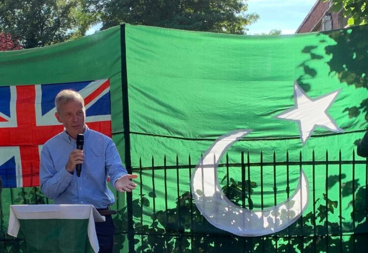 MP Matt Rodda attended Pakistan Independence day