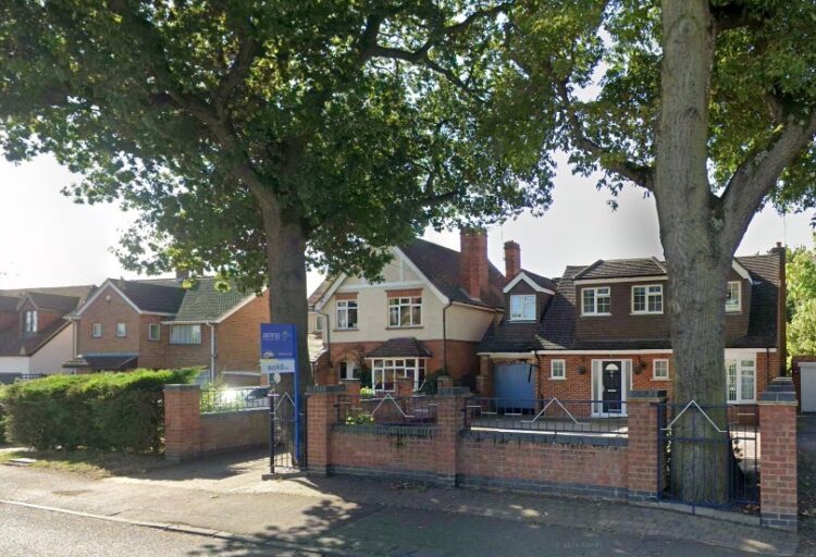 The house on Reading Road