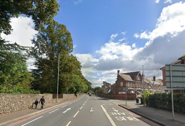Wokingham Road in East Reading, viewed outbound towards the shopping precinct. Credit: Google Maps
