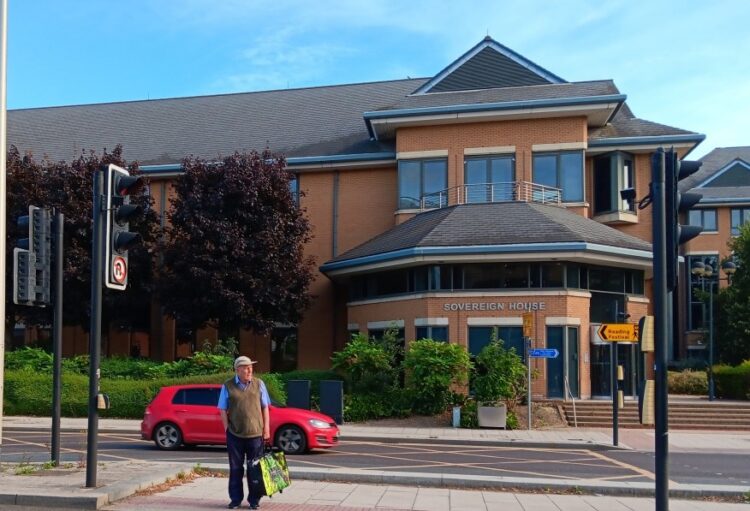 Sovereign House in Vastern Road, Reading. The offices could be converted into a tribunals court. Credit: Feilden+Mawson