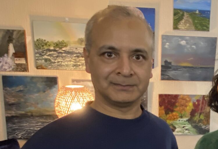 Majid Nagra, Labour councillor for Loddon South on Woodley Town Council, with the party's prospective parliamentary party candidate for Earley and Woodley Yuan Yang Picture: Phil Creighton
