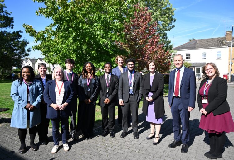 Education Secretary Bridget Phillipson was joined by Matt Rodda and leading councillors at UTC Reading to explore how schools are preparing students for STEM careers. Picture: UTC Reading/Matt Rodda