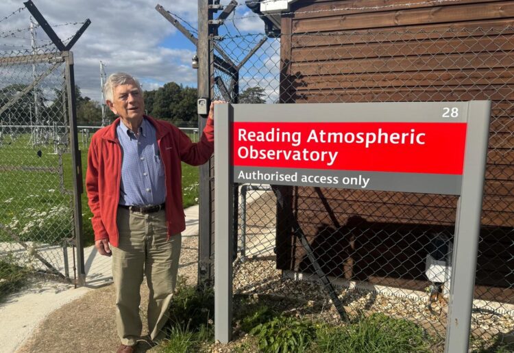 Professor Anthony Illingworth, Professor of Atmospheric Physics at the University of Reading, has become the first scientist to have two Earth Explorer satellites adopted. Picture: University of Reading