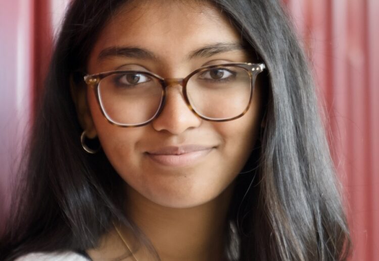 Ellanya Sivasubramaniam from Reading was one of 15 winning poets in this year's Foyle Young Poet of the Year award. Picture: MaddMann Photography