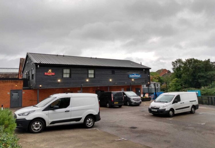 The Narrowboat bar and restaurant training facility, formerly The Bel and Dragon at Blakes Lock, Reading. Credit: James Aldridge, Local Democracy Reporting Service
