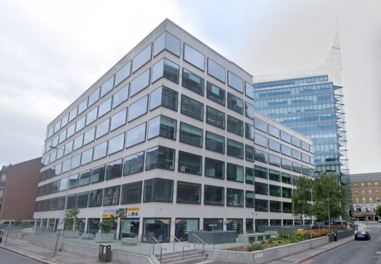 The Blade, also known as Abbey Mill House, seen to the rear at Abbey Square, Reading. Credit: Google Maps